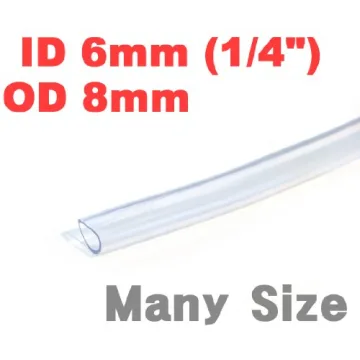 siny 1/4" PVC Clear Hose Tubing - Reliable & Durable