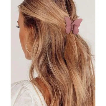 Chanaco Hair Clips: 4 Durable Butterfly Accessories for All Hair Types