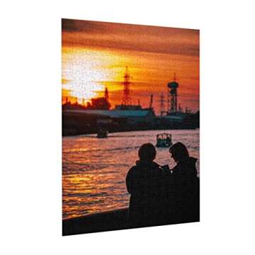 JMJK Personalized Puzzle Custom Jigsaw Puzzles from Photo 300/500/1000 Pieces Customize Design Your ...