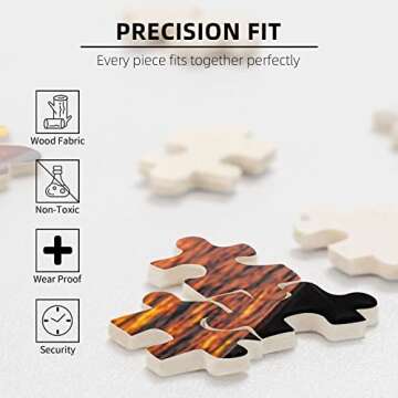 JMJK Personalized Puzzle Custom Jigsaw Puzzles from Photo 300/500/1000 Pieces Customize Design Your Own Picture for Birthday,Boyfriend,Girlfriend, Valentine's Day, Gift -300PCS, 300PCS(10.2x15 in)