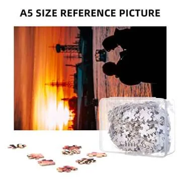 JMJK Personalized Puzzle Custom Jigsaw Puzzles from Photo 300/500/1000 Pieces Customize Design Your Own Picture for Birthday,Boyfriend,Girlfriend, Valentine's Day, Gift -300PCS, 300PCS(10.2x15 in)