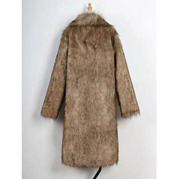 Chic Faux Fur Jacket for Women - Stylish Warm Outerwear