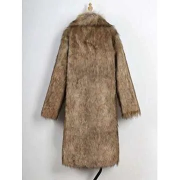 Chic Faux Fur Jacket for Women - Stylish Warm Outerwear