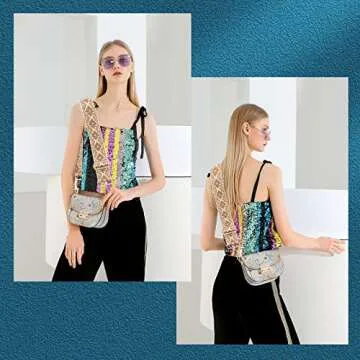 weiwei Purse Strap Crossbody Universal Guitar Strap Purse 2" Bag Straps Replacement Crossbody Retro Jacquard Shoulder Straps for Women's Handbag