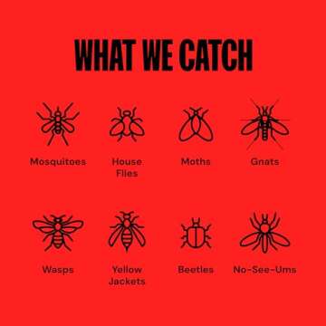 DynaTrap Mosquito & Flying Insect Trap - 1/2 Acre Coverage