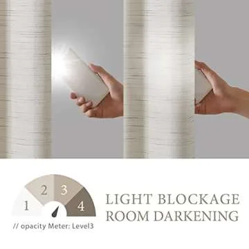 Hyde Lane Farmhouse Style Room Darkening Curtains