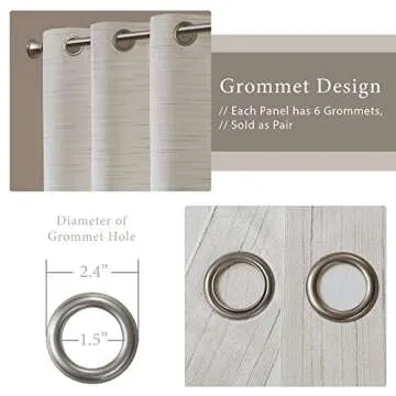 Hyde Lane Farmhouse Style Room Darkening Curtains