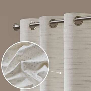 Hyde Lane Farmhouse Style Room Darkening Curtains