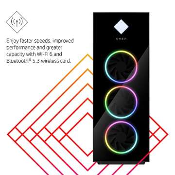 HP OMEN 45L Gaming Desktop with Intel Core i9-13900KF