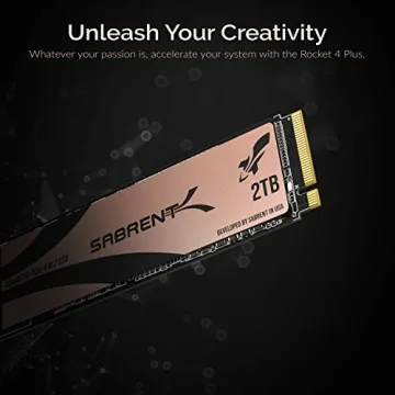 SABRENT 2TB Rocket 4 Plus NVMe SSD for Ultimate Performance