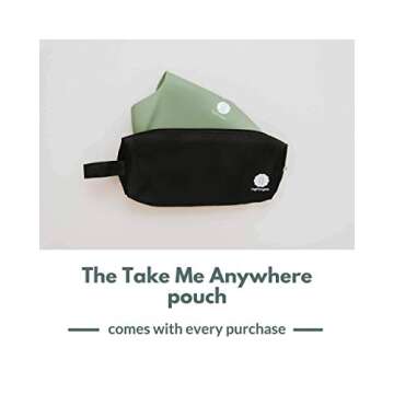 Nightingale Silicone Baby Bibs for Babies and Toddlers Set of 2 - Waterproof, Adjustable, Soft, Silicone Baby Bibs with Pocket Stops Stains - Feeding Bib for Girls or Boys - Cosmos/Nightingale