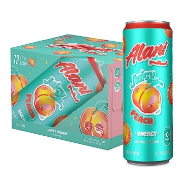 Alani Nu JUICY PEACH Energy Drink - Sugar Free