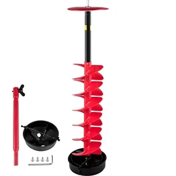 VEVOR Ice Drill Auger - Lightweight & Efficient for Ice Fishing