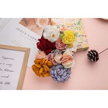 Fancy Clouds Headbands for Baby Girls - Floral Hair Accessories