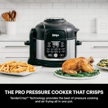 Ninja Foodi 11-in-1 Air Fryer Pressure Cooker Combo 6.5 qt