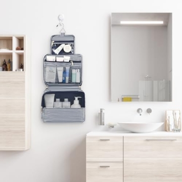 Mossio Hanging Toiletry Bag - Stylish Travel Organizer