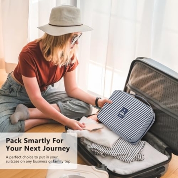 Mossio Hanging Toiletry Bag - Stylish Travel Organizer