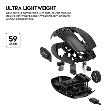 Fantech Aria XD7 Wireless Gaming Mouse with 26K DPI