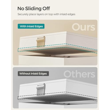 SONGMICS Elegant Stackable Jewelry Box – Customizable Storage