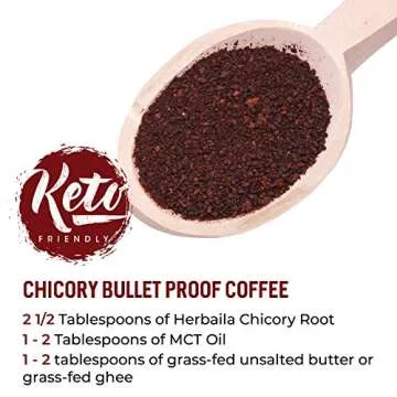Caffeine-Free Chicory Root Granules Coffee Alternative