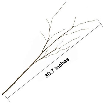 FeiLix 5PCS Artificial Curly Willow Branches for Decor