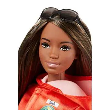 Barbie Polar Marine Biologist Doll, Brunette, Inspired by National Geographic for Kids 3 Years to 7 Years Old