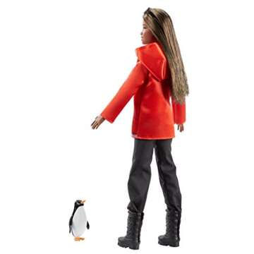 Barbie Polar Marine Biologist Doll, Brunette, Inspired by National Geographic for Kids 3 Years to 7 Years Old