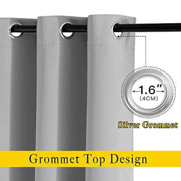 NICETOWN Blackout Curtains - Energy Saving Elegance