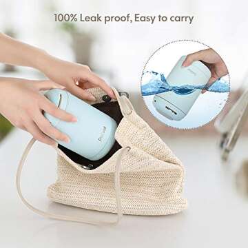 DaCool Insulated Food Jar Food Thermo for Hot Food 16 oz Vacuum Stainless Steel Hot Food School Lunch Container for Kids Adult Keep Food Hot Warm Container for Picnic Office Outdoors,BPA Free,Blue