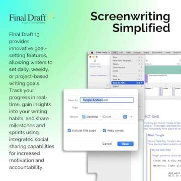 Buy Final Draft 12 Screenwriting Software for Filmmakers