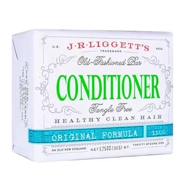 J·R·LIGGETT'S Hair Conditioner Bar - Organic Dry Bar For Natural Curly Hair - Plant Based Ingredie...