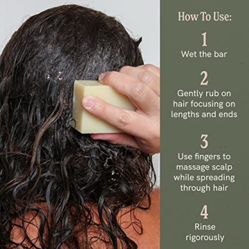 Nourishing Organic Conditioner Bar for All Hair Types