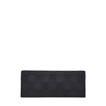 Chanel Pre-Loved Black Satin 'CC' Clutch for Luxury Lovers
