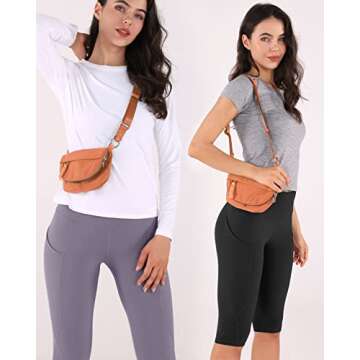 ODODOS 1.2L Mini Crossbody Bag with Adjustable Strap - Perfect for Travel and Casual Use!