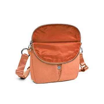 Stylish ODODOS Mini Crossbody Bag - Waterproof & Versatile