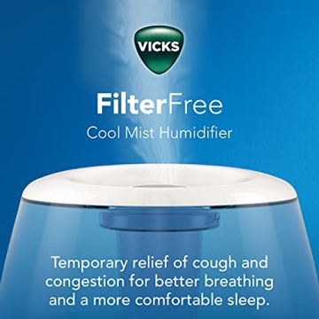 Vicks Filter-Free Ultrasonic Humidifier - 1.2 Gal Comfort