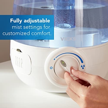 Vicks Filter-Free Ultrasonic Humidifier - 1.2 Gal Comfort