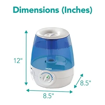 Vicks Filter-Free Ultrasonic Humidifier - 1.2 Gal Comfort
