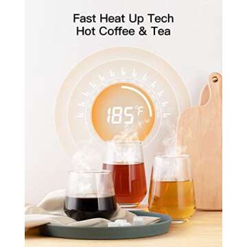 Boly Coffee Maker - 3 in 1 Brewer for K Cup & Tea