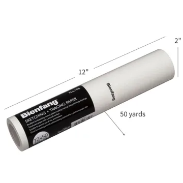 Bienfang Sketching & Tracing Paper Roll 12\" x 50 Yards