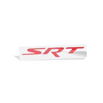 Reflective Red Emblem Sticker for Jeep Grand Cherokee SRT