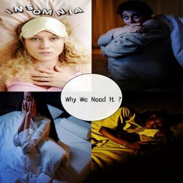 Under Pillow Speaker Bluetooth, Mini Bone Conduction Speaker, Bluetooth Sleep Headphones with Displa...