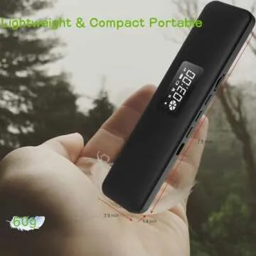 Under Pillow Speaker Bluetooth, Mini Bone Conduction Speaker, Bluetooth Sleep Headphones with Display for Sleeping, Sleepbar White Noise for Side Sleepers, Timer Speaker for Insomniacs (XSLEEP-1)