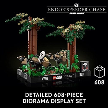 LEGO Star Wars Endor Speeder Chase Diorama 75353