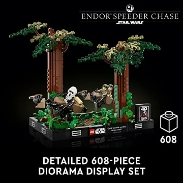 LEGO Star Wars Endor Speeder Chase Diorama 75353