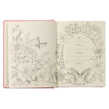 KJV Holy Bible, My Promise Bible, Faux Leather Hardcover w/Bible Tabs, Coloring Stickers, Ribbon Markers, King James Version, Pink (KJV Promise Editions)