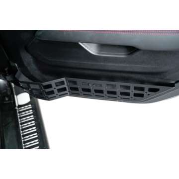 Front Door Pocket Molle Panels for The 2018-2025 Jeep Wrangler JL & 2020-2025 Jeep Gladiator JT | Rigid Steel Design Replaces The Weak Saggy Net | DV8 Offroad