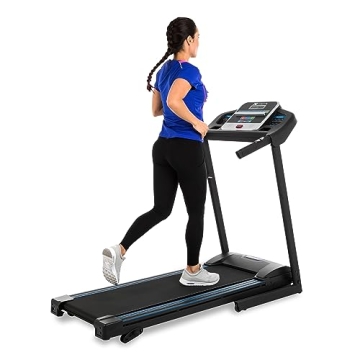 XTERRA Fitness TR150 Smart Folding Treadmill with LCD Display
