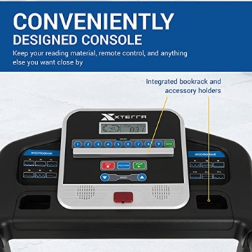 XTERRA Fitness TR150 Smart Folding Treadmill with LCD Display