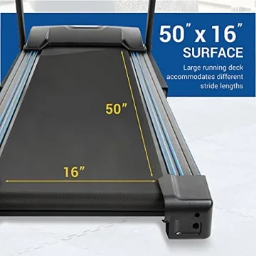 XTERRA Fitness TR150 Smart Folding Treadmill with LCD Display